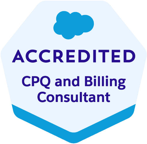CPQ & Billing Consultant — Accredited Professional