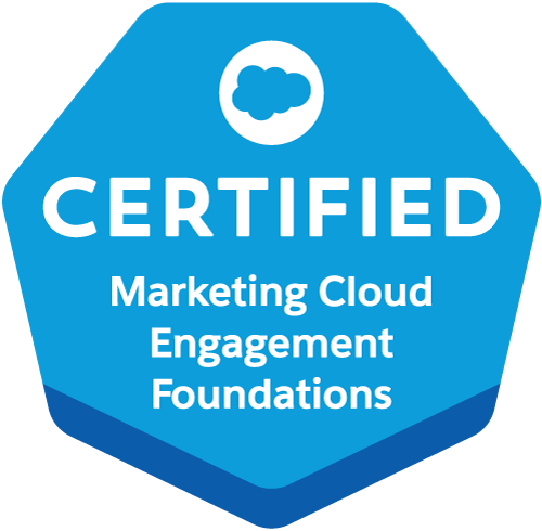 Salesforce Certified Marketing Cloud Engagement Foundations